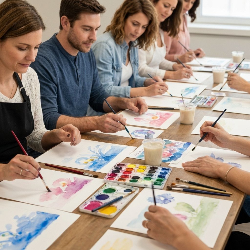 Cours d'aquarelle 18+